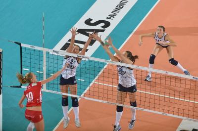 TREVISO 22 12 2012 LEGAVOLLEY FEMMINILE, CAMPIONATO 2011-2012 PROSECCO DOC IMOCO - YAMAMAI