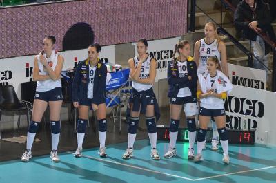 TREVISO 22 12 2012 LEGAVOLLEY FEMMINILE, CAMPIONATO 2011-2012 PROSECCO DOC IMOCO - YAMAMAI
