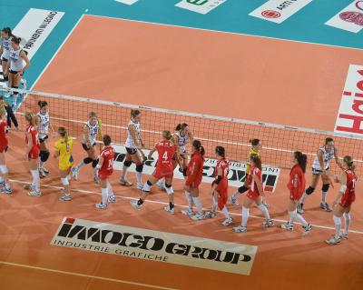 TREVISO 22 12 2012 LEGAVOLLEY FEMMINILE, CAMPIONATO 2011-2012 PROSECCO DOC IMOCO - YAMAMAI