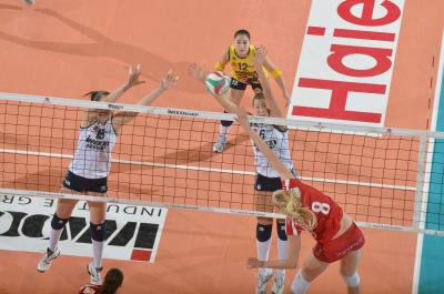 TREVISO 22 12 2012 LEGAVOLLEY FEMMINILE, CAMPIONATO 2011-2012 PROSECCO DOC IMOCO - YAMAMAI