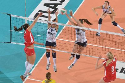 TREVISO 22 12 2012 LEGAVOLLEY FEMMINILE, CAMPIONATO 2011-2012 PROSECCO DOC IMOCO - YAMAMAI