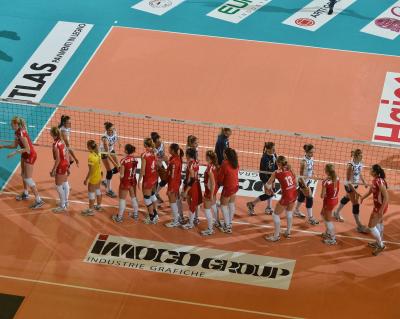TREVISO 22 12 2012 LEGAVOLLEY FEMMINILE, CAMPIONATO 2011-2012 PROSECCO DOC IMOCO - YAMAMAI