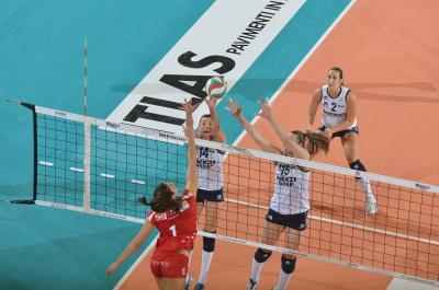 TREVISO 22 12 2012 LEGAVOLLEY FEMMINILE, CAMPIONATO 2011-2012 PROSECCO DOC IMOCO - YAMAMAI