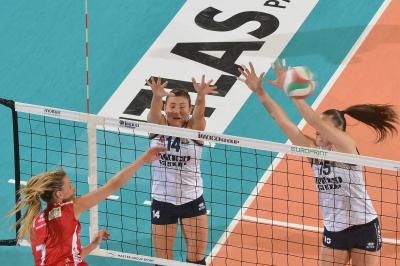 TREVISO 22 12 2012 LEGAVOLLEY FEMMINILE, CAMPIONATO 2011-2012 PROSECCO DOC IMOCO - YAMAMAI