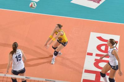 TREVISO 22 12 2012 LEGAVOLLEY FEMMINILE, CAMPIONATO 2011-2012 PROSECCO DOC IMOCO - YAMAMAI