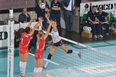 TREVISO 22 12 2012 LEGAVOLLEY FEMMINILE, CAMPIONATO 2011-2012 PROSECCO DOC IMOCO - YAMAMAI