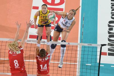 TREVISO 22 12 2012 LEGAVOLLEY FEMMINILE, CAMPIONATO 2011-2012 PROSECCO DOC IMOCO - YAMAMAI