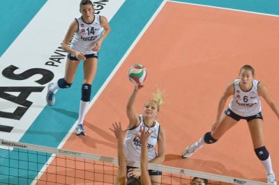 TREVISO 22 12 2012 LEGAVOLLEY FEMMINILE, CAMPIONATO 2011-2012 PROSECCO DOC IMOCO - YAMAMAI