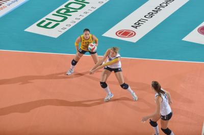 TREVISO 22 12 2012 LEGAVOLLEY FEMMINILE, CAMPIONATO 2011-2012 PROSECCO DOC IMOCO - YAMAMAI
