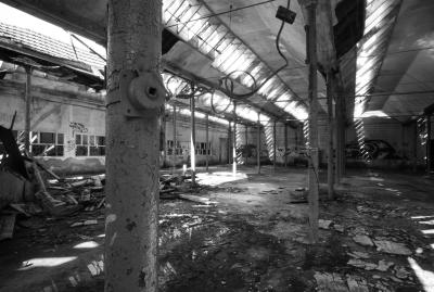 PORDENONE 12 05 2013 ARCHEOLOGIA INDUSTRIALE - COTONIFICIO AMMAN