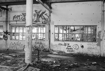 PORDENONE 12 05 2013 ARCHEOLOGIA INDUSTRIALE - COTONIFICIO AMMAN