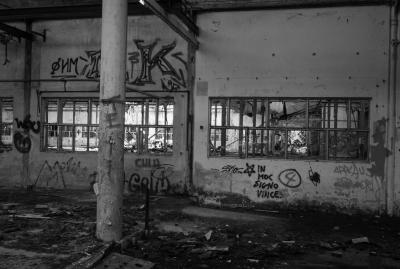 PORDENONE 12 05 2013 ARCHEOLOGIA INDUSTRIALE - COTONIFICIO AMMAN