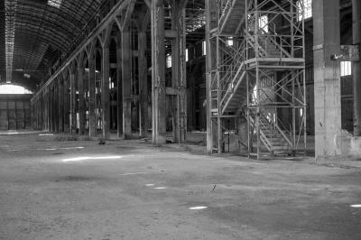 CAGLIARI 27 06 2013 ARCHEOLOGIA INDUSTRIALE - ACCIAIERIA FAS