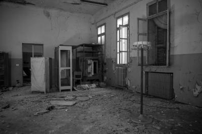 GRANZETTE 05 07 2013 ARCHEOLOGIA INDUSTRIALE - MANICOMIO PSCHIATRICO