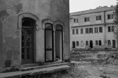 LIDO DI VENEZIA 03 04 2014 ARCHEOLOGIA INDUSTRIALE - OSPEDALE AL MARE