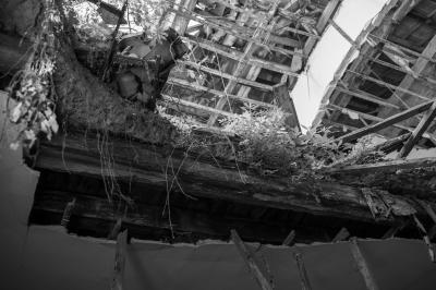 ISOLA DI POVEGLIA 15 04 2014 ARCHEOLOGIA INDUSTRIALE - OSPEDALE AL MARE