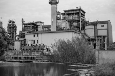 CAGLIARI 27 07 2014 ARCHEOLOGIA INDUSTRIALE - CENTRALE ENEL