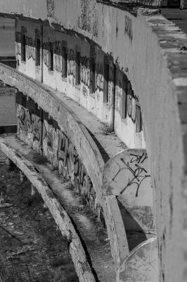 CAGLIARI 27 07 2014 ARCHEOLOGIA INDUSTRIALE - OSPEDALE MARINO