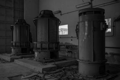 CAGLIARI 27 07 2014 ARCHEOLOGIA INDUSTRIALE - CENTRALE ENEL