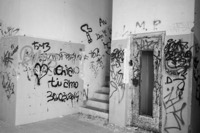 CAGLIARI 27 07 2014 ARCHEOLOGIA INDUSTRIALE - OSPEDALE MARINO