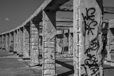 CAGLIARI 27 07 2014 ARCHEOLOGIA INDUSTRIALE - OSPEDALE MARINO