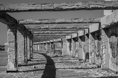 CAGLIARI 27 07 2014 ARCHEOLOGIA INDUSTRIALE - OSPEDALE MARINO