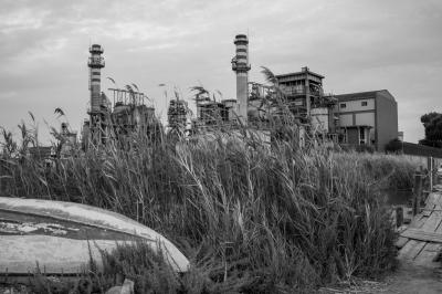 CAGLIARI 27 07 2014 ARCHEOLOGIA INDUSTRIALE - CENTRALE ENEL