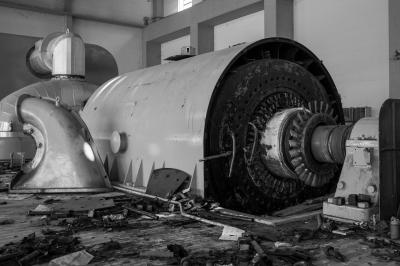 CAGLIARI 27 07 2014 ARCHEOLOGIA INDUSTRIALE - CENTRALE ENEL