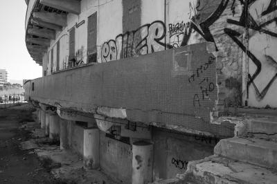 CAGLIARI 27 07 2014 ARCHEOLOGIA INDUSTRIALE - OSPEDALE MARINO