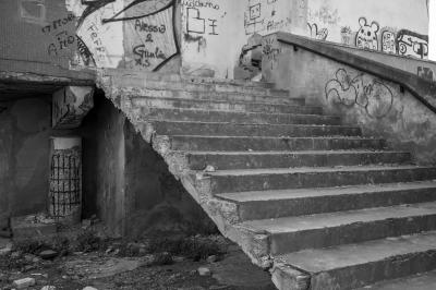 CAGLIARI 27 07 2014 ARCHEOLOGIA INDUSTRIALE - OSPEDALE MARINO