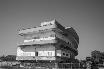 CAGLIARI 27 07 2014 ARCHEOLOGIA INDUSTRIALE - OSPEDALE MARINO