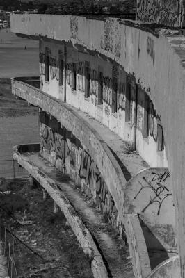 CAGLIARI 27 07 2014 ARCHEOLOGIA INDUSTRIALE - OSPEDALE MARINO
