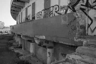CAGLIARI 27 07 2014 ARCHEOLOGIA INDUSTRIALE - OSPEDALE MARINO