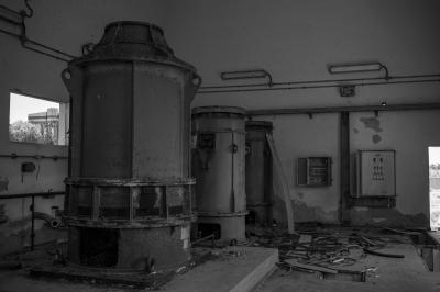 CAGLIARI 27 07 2014 ARCHEOLOGIA INDUSTRIALE - CENTRALE ENEL