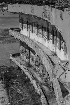CAGLIARI 27 07 2014 ARCHEOLOGIA INDUSTRIALE - OSPEDALE MARINO