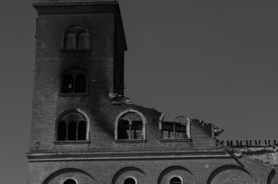 TREVISO 08 04 2015 ARCHEOLOGIA INDUSTRIALE - INCENDIO CHIARI E FORTI
