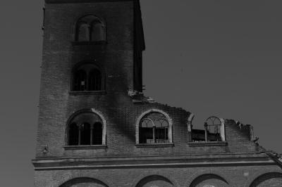 TREVISO 08 04 2015 ARCHEOLOGIA INDUSTRIALE - INCENDIO CHIARI E FORTI