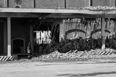 TREVISO 08 04 2015 ARCHEOLOGIA INDUSTRIALE - INCENDIO CHIARI E FORTI
