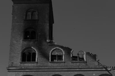 TREVISO 08 04 2015 ARCHEOLOGIA INDUSTRIALE - INCENDIO CHIARI E FORTI