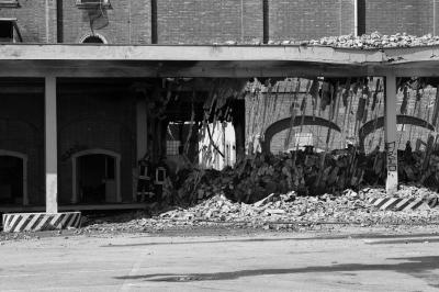 TREVISO 08 04 2015 ARCHEOLOGIA INDUSTRIALE - INCENDIO CHIARI E FORTI