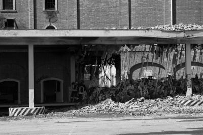 TREVISO 08 04 2015 ARCHEOLOGIA INDUSTRIALE - INCENDIO CHIARI E FORTI