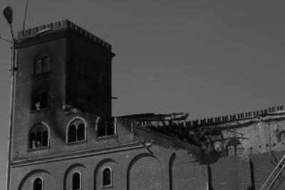 TREVISO 08 04 2015 ARCHEOLOGIA INDUSTRIALE - INCENDIO CHIARI E FORTI