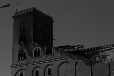 TREVISO 08 04 2015 ARCHEOLOGIA INDUSTRIALE - INCENDIO CHIARI E FORTI