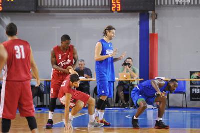TREVISO 10 09 2017 LNP PRECAMPIONATO 2017-2018 NUTRIBULLET TREVISO BASKET - TRIESTE
