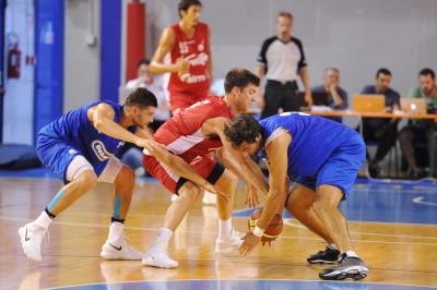 TREVISO 10 09 2017 LNP PRECAMPIONATO 2017-2018 NUTRIBULLET TREVISO BASKET - TRIESTE