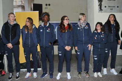 CONEGLIANO 24 09 2017LEGAVOLLEY CAMPIONATO 2017-2018  PROSECCO DOC IMOCO - PRESENTAZIONE SQUADRA PIAZZA CIMA