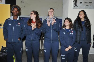 CONEGLIANO 24 09 2017LEGAVOLLEY CAMPIONATO 2017-2018  PROSECCO DOC IMOCO - PRESENTAZIONE SQUADRA PIAZZA CIMA