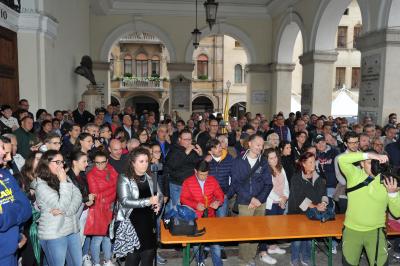 CONEGLIANO 24 09 2017LEGAVOLLEY CAMPIONATO 2017-2018  PROSECCO DOC IMOCO - PRESENTAZIONE SQUADRA PIAZZA CIMA