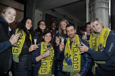 CONEGLIANO 24 09 2017LEGAVOLLEY CAMPIONATO 2017-2018  PROSECCO DOC IMOCO - PRESENTAZIONE SQUADRA PIAZZA CIMA