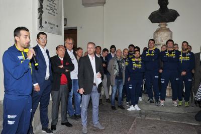 CONEGLIANO 24 09 2017LEGAVOLLEY CAMPIONATO 2017-2018  PROSECCO DOC IMOCO - PRESENTAZIONE SQUADRA PIAZZA CIMA